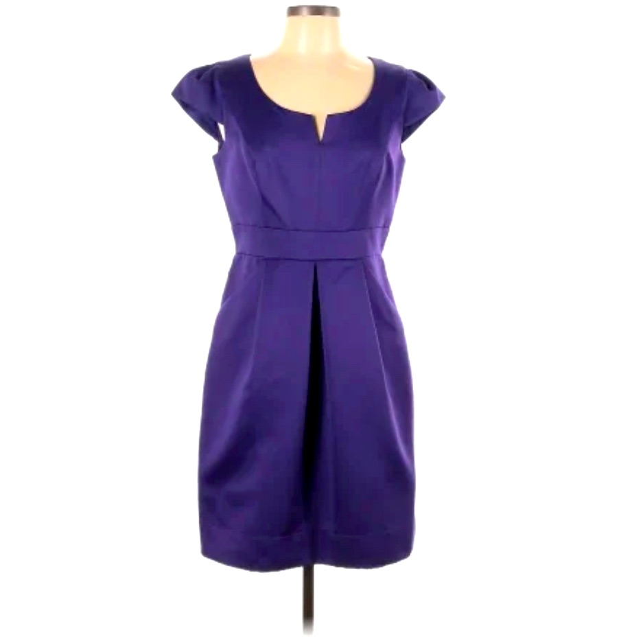 Purple Cocktail Dress By Shoshanna, Size 10